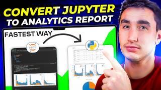 Fastest way to Convert Jupyter Notebooks into Analytics Reports! (using Quarto)