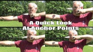 Traditional Archery - A quick look at Anchor Points