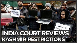 India's Supreme Court orders review of Kashmir internet shutdown