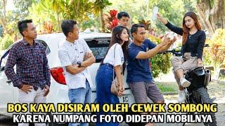 BOS KAYA DISIRAM CEWEK SOMBONG KARENA NUMPANG FOTO DIDEPAN MOBILNYA, TAPI SEMUA DIBUAT SYOK TERNYATA