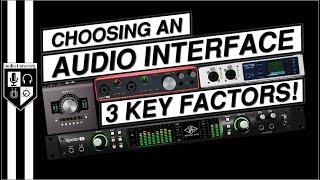 3 Keys To Choosing The Perfect Audio Interface For A Recording Studio