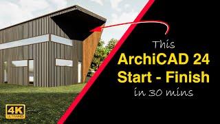 ArchiCAD 24: Start to Finish Tutorial in Under 30 Minutes