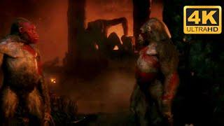 Kong Meets The Skar King From The Great Titan War Clip From Godzilla x Kong The New Empire