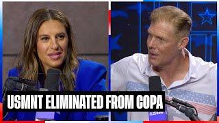 United States eliminated from Copa América: Carli Lloyd & Alexi Lalas react | SOTU