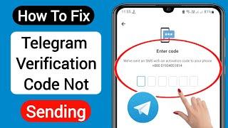 How To Fix Telegram Not Sending Code (2023) | Telegram Verification Code Problem