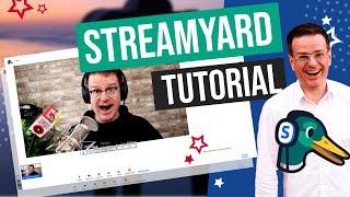 Complete StreamYard Tutorial 2022 - How to Live Stream