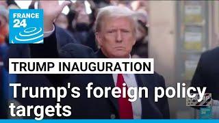 Canada, Mexico, Greenland... Trump's foreign policy targets • FRANCE 24 English