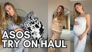 ASOS Haul & Try-On Pregnant Haul | Bump-Friendly Dresses & Casual, Maternity Fashion 3rd Trimester