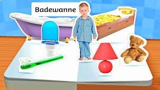 Kids learn first German Easy Words ️  Touch Look Listen App for Children