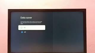 Google TV : How to Turn ON / OFF Data Saver Mode