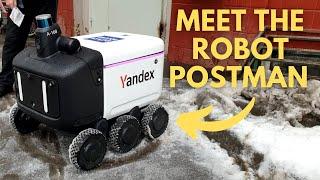 Yandex Robot Mail Delivery Service in Moscow