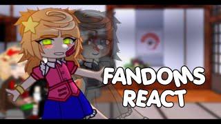 FANDOMS react to ELIZABETH AFTON | FNAF x Gacha - Afton Family