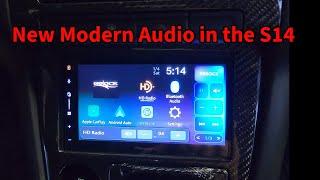 Modernizing a 240sx audio system with Apple car play and android auto