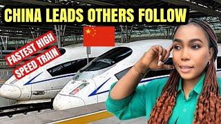 Riding China’s FASTEST HIGH SPEED Bullet Trsin From Hangzhou To Shanghai  乘坐中國最快的高速Trsin從杭州到上海