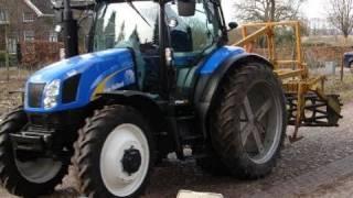 Testen van nieuwe New Holland T6010 - Trekkerweb.nl