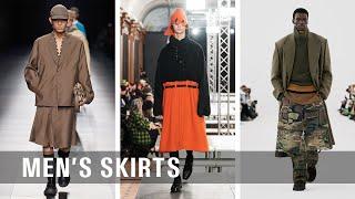 Men's skirts: Fall Winter 2023/24