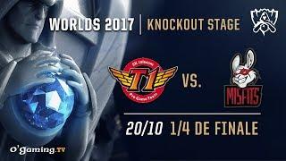SKT T1 vs Misfits - World Championship 2017 - 1/4 de finale - League of Legends