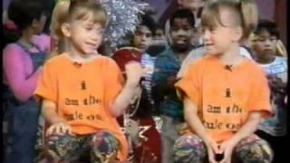 Olsen Twins on Xuxa - "I Am The Cute One"