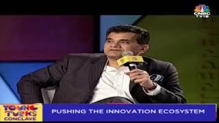 Opportunities For Startups | Amitabh Kant With Shereen Bhan | Young Turks Conclave 2018