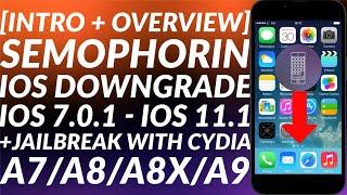 [INTRO] Semaphorin Downgrade & Jailbreak iOS 7.0.1 - iOS 11.1 Without Blobs | A7 - A9 Devices | 2024