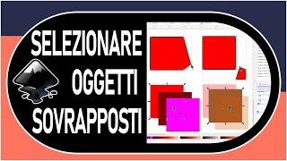 Inkscape - Selezionare oggetti sovrapposti