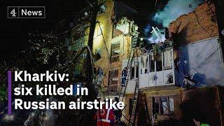 Ukraine war: six killed after Russian missile strikes in Kharkiv