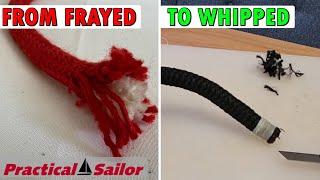 Whipping Line On Your Sailboat