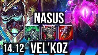 NASUS vs VEL'KOZ (MID) | Rank 9 Nasus, 5k comeback, Godlike, 13/5/13 | EUW Challenger | 14.12