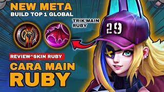 RUBY GOLDEN MONTH SKIN! BUILD RUBY TERSAKIT 2025 TERKUAT GAMEPLAY MOBILE LEGENDS