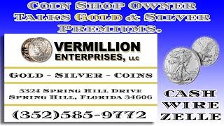 Florida Coin Shop Owner Talks Gold & Silver Premiums | What's The Top Selling Silver Product?