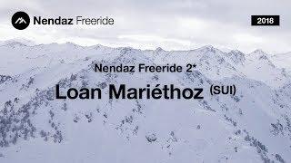 Nendaz Freeride Amateur 2* 2018 // Mariéthoz Loan