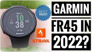 The Best Budget GPS Watch for Strava in 2022? The Garmin Forerunner 45 (FR45)