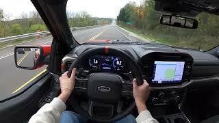 2021 Ford F-150 Raptor - POV First Drive (Binaural Audio)