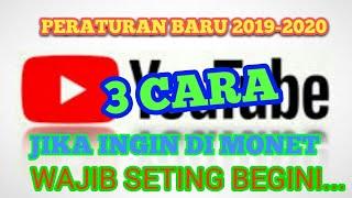 3 CARA SETING PEMBATASAN USIA DI YOUTUBE | YOUTUBER PEMULA | SETING YOUTUBE TERBARU