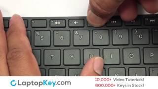 Replace Keyboard Key HP Pavilion 15-E 17-E | Fix Laptop Installation Repair