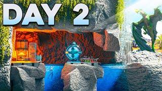 We Built the Strongest Underground Cave Base in ARK PvP...