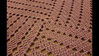 The Which-Way Filet Blanket Crochet Tutorial!