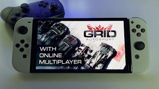 GRID Autosport + high quality pack - Review | Switch OLED handheld gameplay
