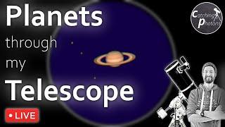 LIVE: Planets through my Telescope