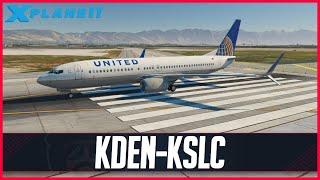 X-Plane 11 LIVE | AfterDark | CaptainAB VATSIM Training Program Fly-in | Denver to Salt Lake City