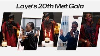 Loye's 20th Birthday Met Gala | Shot by JG Visuals