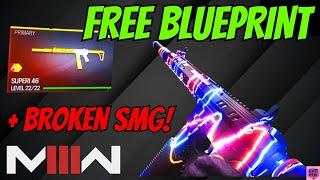 MW3 - THIS INSANE SMG DESTROYS EVERYTHING + NEW FREE BLUEPRINT FOR MW3 & WARZONE (SEASON 4 RELOADED)