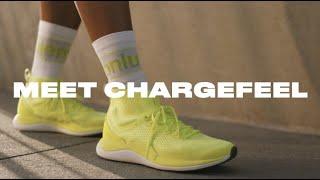 Meet chargefeel. The shoe that’s always on.