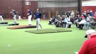 David Tudhope (LHP - 2015) Pro Scout Showcase - Owasso, Oklahoma - Jan 19, 2014