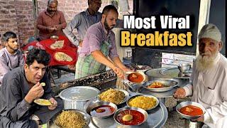 DESI STREET FOOD BREAKFAST COLLECTION | CHEAPEST FOOD STREET VIDEOS | PAKISTANI FOOD COMPILATION