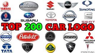 Top 200 Car Company Logos