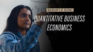 Major in Quantitative Business Economics at Purdue University’s Daniels School of Business