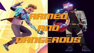 Armed And Dangerous Legendary Outfit Showcase - Knockout City Gameplay