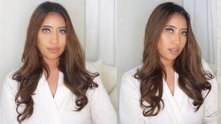 Easy Bombshell Blowout with Hair Straightener + Curling Iron