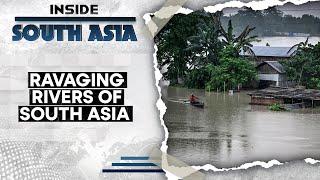 Rivers in spate, flood havoc rages | Inside South Asia | WION
